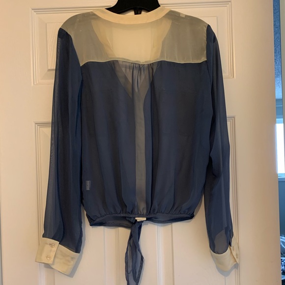 Colour block blouse - Picture 7 of 9